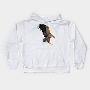 Eagle hunting Kids Hoodie